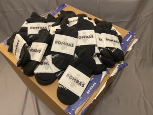 Solid Pique Black Ankle Socks [Small]