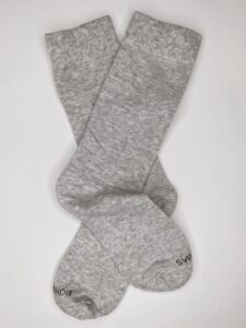 Lightweight Marl Gray Crew Socks [Medium]