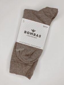 Lightweight Gray Crew Socks [Medium]