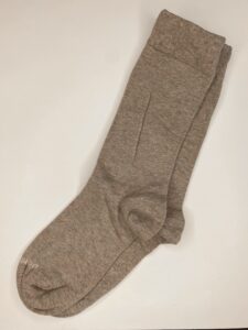Lightweight Gray Crew Socks [Medium]