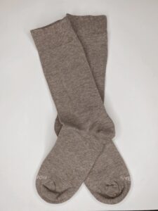 Lightweight Gray Crew Socks [Medium]