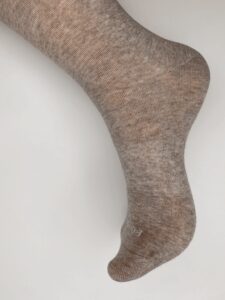 Lightweight Gray Crew Socks [Medium]