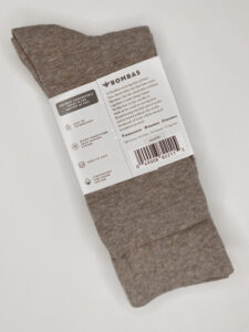 Lightweight Gray Crew Socks [Small]