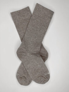Lightweight Gray Crew Socks [Small]