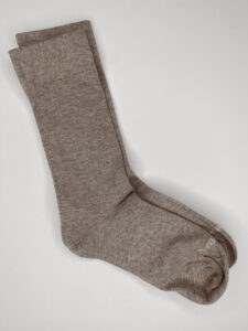 Lightweight Gray Crew Socks [Small]