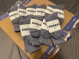 Dark Gray - Marl Crew Socks [Medium]
