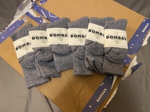 Dark Gray - Marl Crew Socks [Medium]