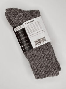 Dark Gray - Marl Crew Socks [Small]