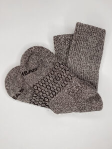 Dark Gray - Marl Crew Socks [Small]