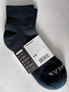 Navy - Classic Marl Quarter Socks