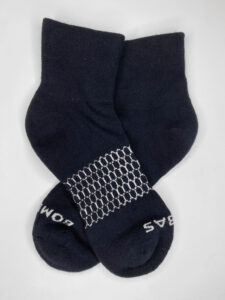 Navy - Classic Marl Quarter Socks