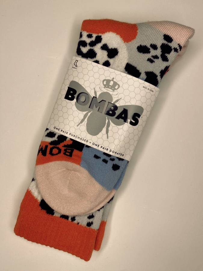 Moonbeam Leopard Camo Calf Socks [Medium]