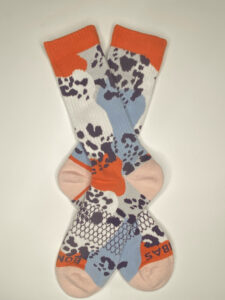 Moonbeam Leopard Camo Calf Socks [Medium]