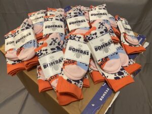 Moonbeam Leopard Camo Calf Socks [Medium]