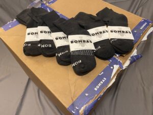 Dark Charcoal - Solid Pique Quarter Socks [Medium]