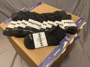 Dark Charcoal - Solid Pique Quarter Socks [Medium]