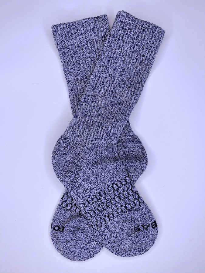 Bombas Blue Marl Crew Socks